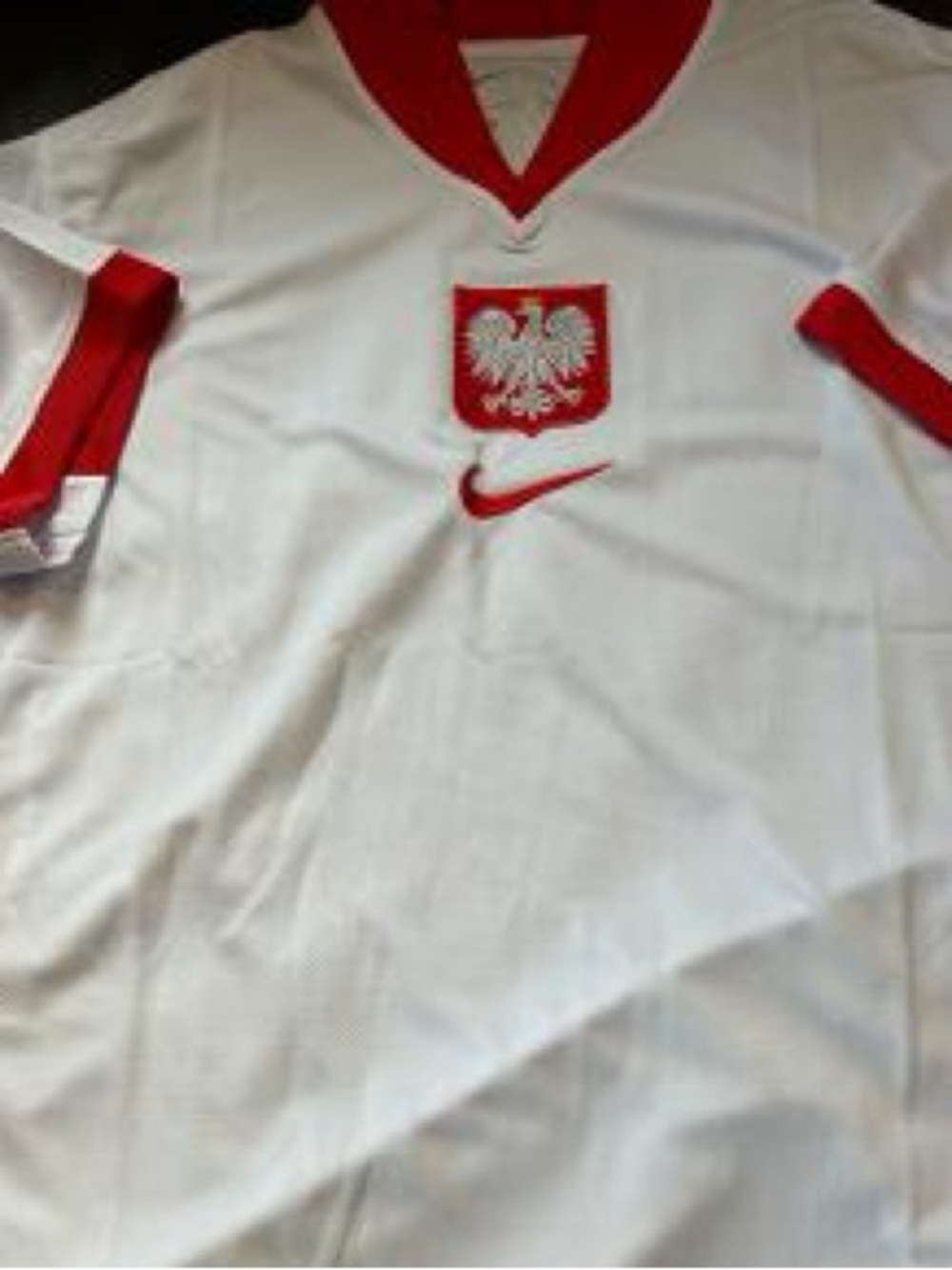 Nike POLAND National Team Men's SOCCER JERSEY Sz M,L,XL,2XL New w tags